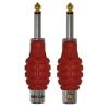 více - BULLET CABLE GRENADE RED Straight